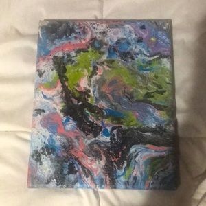 Earthy Canvas Painting!